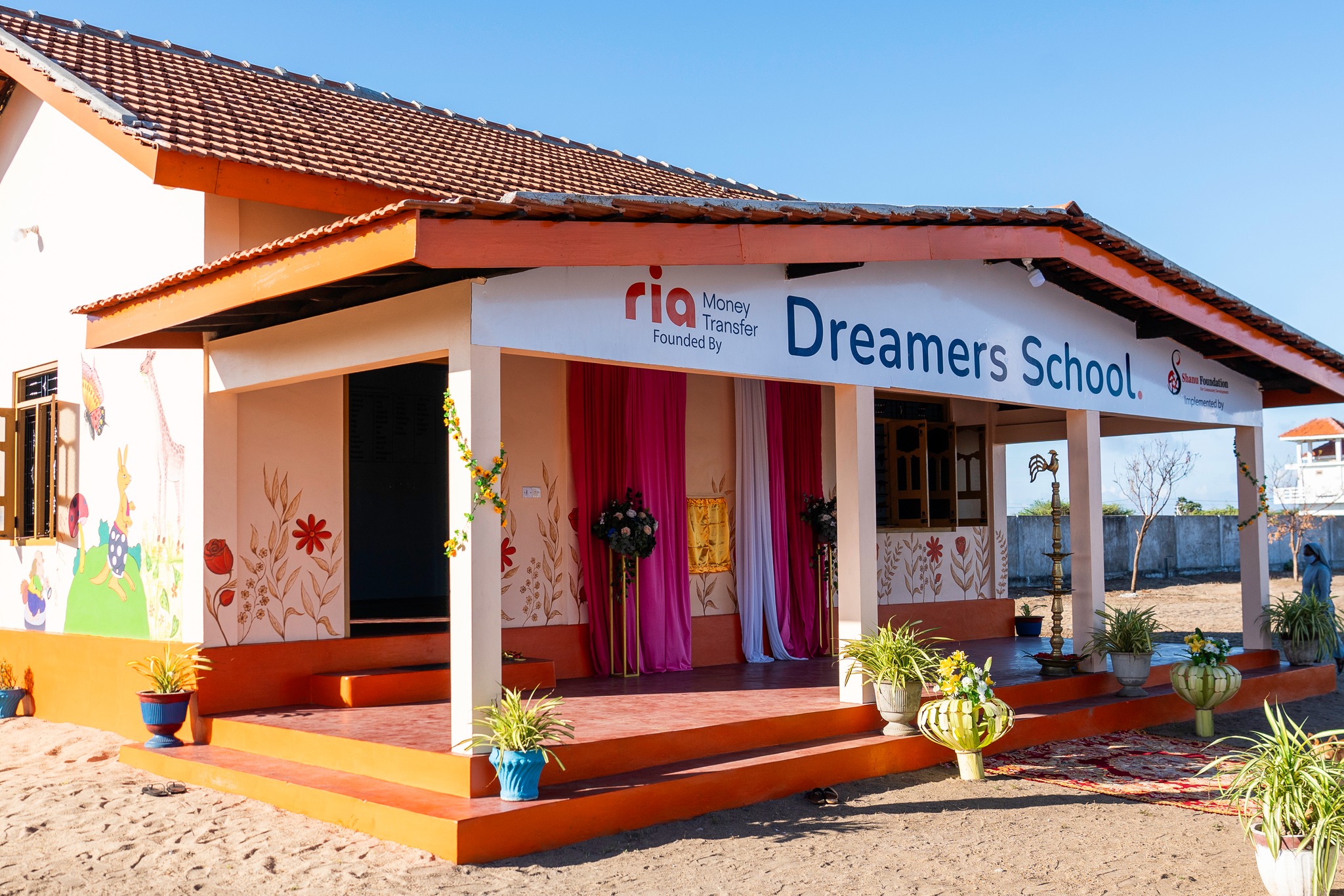 Opening ceremony of preschool in Mannar